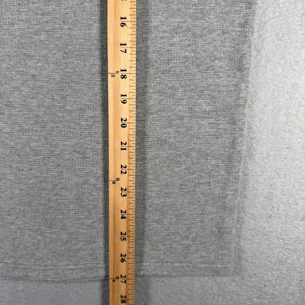 Polo Ralph Lauren Mens Gray Waffle Knit Thermal Long Sleeve Shirt Size Large